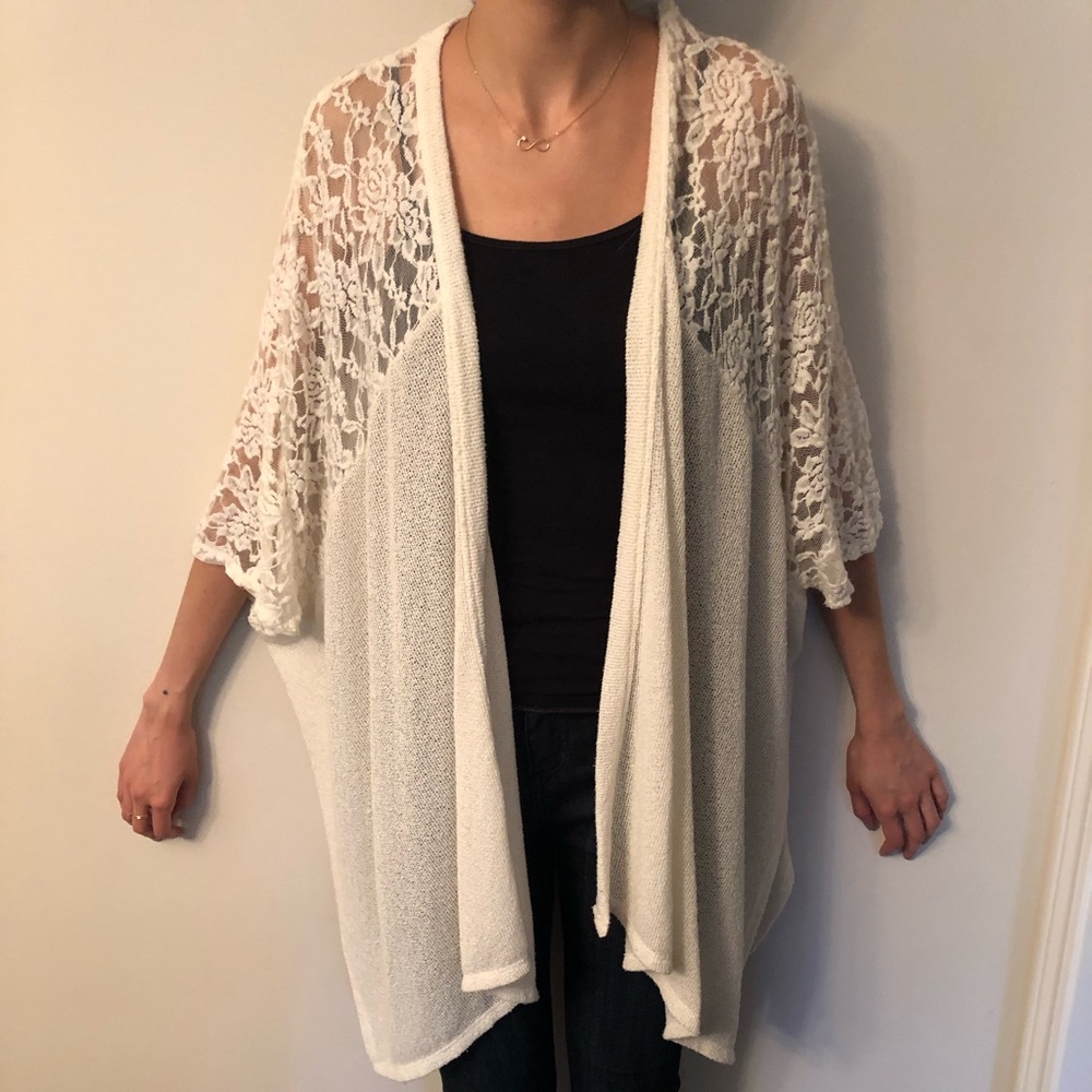 Lace cardigan